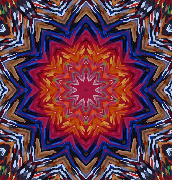 Soyut kaleydoskop arkaplanı. Çoklu renkli kaleydoskop dokusu.