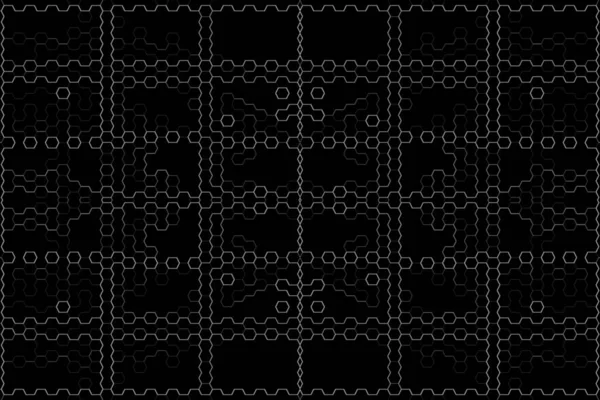 Soyut arkaplan. Monokrom dokusu. Beyaz arkaplanda siyah beyaz çizgiler.