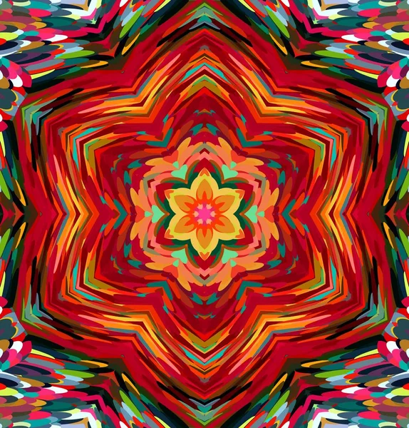 Soyut kaleydoskop arkaplanı. Çoklu renkli kaleydoskop dokusu.