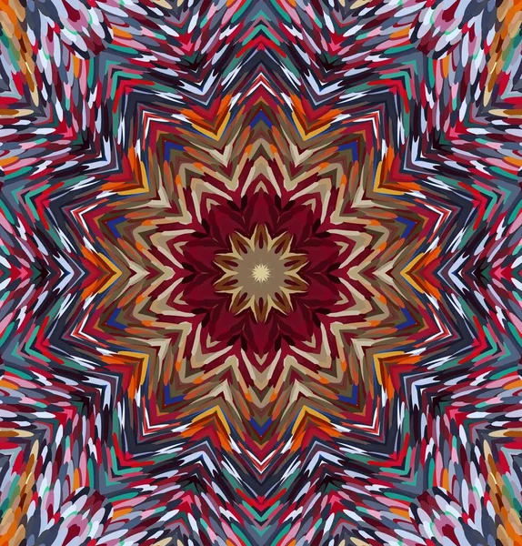 Soyut kaleydoskop arkaplanı. Çoklu renkli kaleydoskop dokusu.