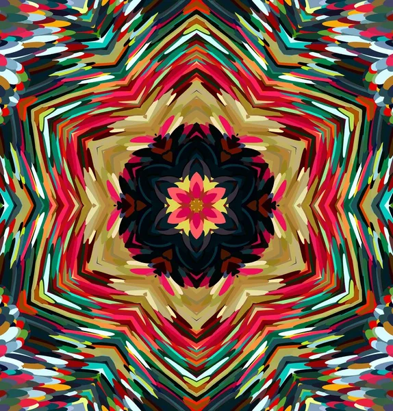Soyut kaleydoskop arkaplanı. Çoklu renkli kaleydoskop dokusu.