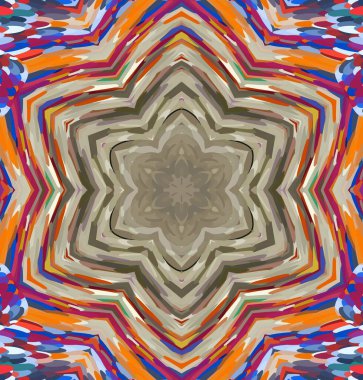 Soyut kaleydoskop arkaplanı. Çoklu renkli kaleydoskop dokusu.