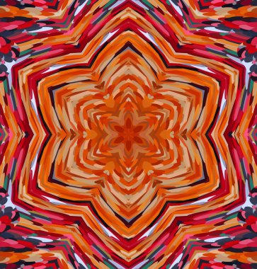 Soyut kaleydoskop arkaplanı. Çoklu renkli kaleydoskop dokusu.