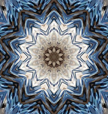 Soyut kaleydoskop arkaplanı. Çoklu renkli kaleydoskop dokusu.