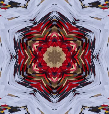 Soyut kaleydoskop arkaplanı. Çoklu renkli kaleydoskop dokusu.