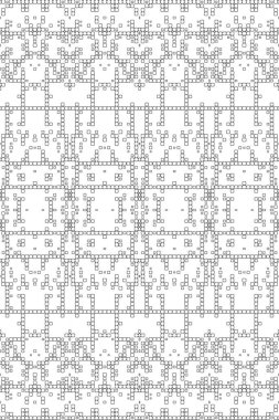 Soyut arkaplan. Monokrom dokusu. Beyaz arkaplanda siyah beyaz çizgiler.