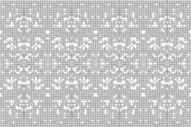 Soyut arkaplan. Monokrom dokusu. Beyaz arkaplanda siyah beyaz çizgiler.