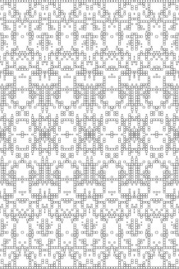 Soyut arkaplan. Monokrom dokusu. Beyaz arkaplanda siyah beyaz çizgiler.