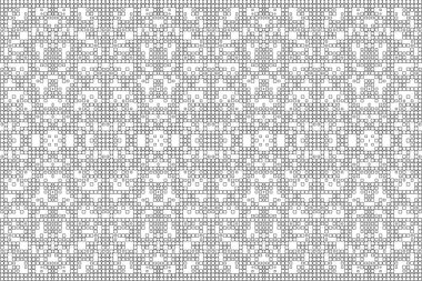 Soyut arkaplan. Monokrom dokusu. Beyaz arkaplanda siyah beyaz çizgiler.