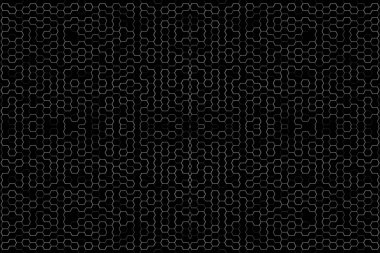 Soyut arkaplan. Monokrom dokusu. Beyaz arkaplanda siyah beyaz çizgiler.