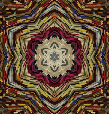 Soyut kaleydoskop arkaplanı. Çoklu renkli kaleydoskop dokusu.