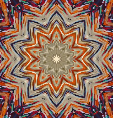 Soyut kaleydoskop arkaplanı. Çoklu renkli kaleydoskop dokusu.