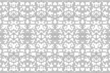 Soyut arkaplan. Monokrom dokusu. Beyaz arkaplanda siyah beyaz çizgiler.