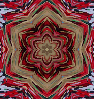 Soyut kaleydoskop arkaplanı. Çoklu renkli kaleydoskop dokusu.