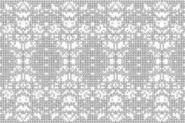 Soyut arkaplan. Monokrom dokusu. Beyaz arkaplanda siyah beyaz çizgiler.