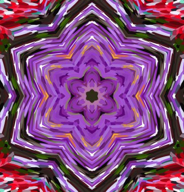 Soyut kaleydoskop arkaplanı. Çoklu renkli kaleydoskop dokusu.