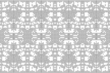 Soyut arkaplan. Monokrom dokusu. Beyaz arkaplanda siyah beyaz çizgiler.