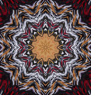 Soyut kaleydoskop arkaplanı. Çoklu renkli kaleydoskop dokusu.