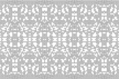 Soyut arkaplan. Monokrom dokusu. Beyaz arkaplanda siyah beyaz çizgiler.