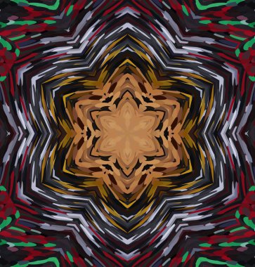 Soyut kaleydoskop arkaplanı. Çoklu renkli kaleydoskop dokusu.