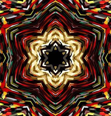 Soyut kaleydoskop arkaplanı. Çoklu renkli kaleydoskop dokusu.