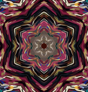 Soyut kaleydoskop arkaplanı. Çoklu renkli kaleydoskop dokusu.