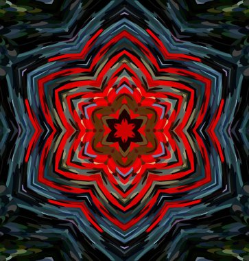 Soyut kaleydoskop arkaplanı. Çoklu renkli kaleydoskop dokusu.