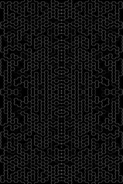 Soyut arkaplan. Monokrom dokusu. Beyaz arkaplanda siyah beyaz çizgiler.