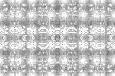 Soyut arkaplan. Monokrom dokusu. Beyaz arkaplanda siyah beyaz çizgiler.