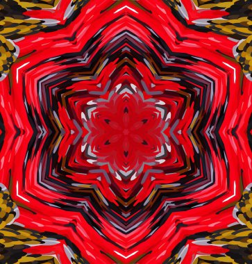 Soyut kaleydoskop arkaplanı. Çoklu renkli kaleydoskop dokusu.