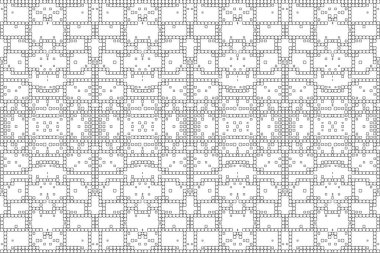 Soyut arkaplan. Monokrom dokusu. Beyaz arkaplanda siyah beyaz çizgiler.