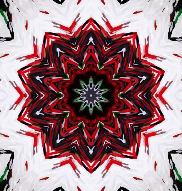 Soyut kaleydoskop arkaplanı. Çoklu renkli kaleydoskop dokusu.