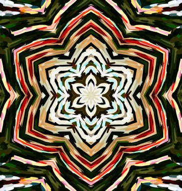 Soyut kaleydoskop arkaplanı. Çoklu renkli kaleydoskop dokusu.