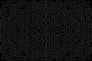 Soyut arkaplan. Monokrom dokusu. Beyaz arkaplanda siyah beyaz çizgiler.