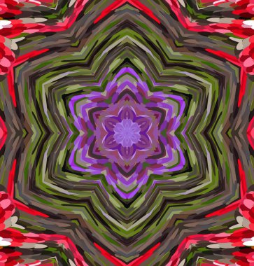 Soyut kaleydoskop arkaplanı. Çoklu renkli kaleydoskop dokusu.