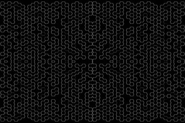 Soyut arkaplan. Monokrom dokusu. Beyaz arkaplanda siyah beyaz çizgiler.