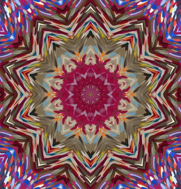 Soyut kaleydoskop arkaplanı. Çoklu renkli kaleydoskop dokusu.