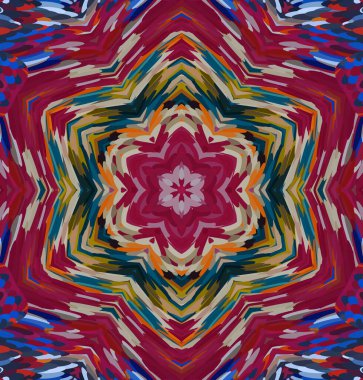 Soyut kaleydoskop arkaplanı. Çoklu renkli kaleydoskop dokusu.