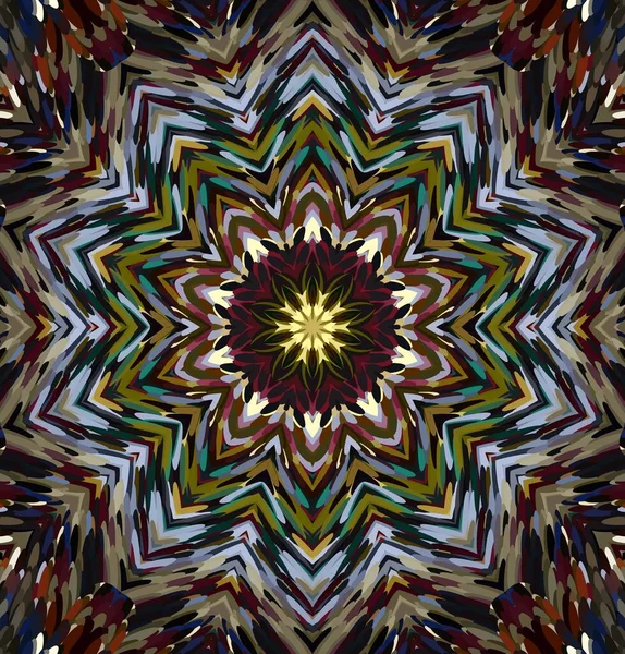 Abstraktní Kaleidoskop Pozadí Multicolor Kaleidoskop Textura — Stock fotografie