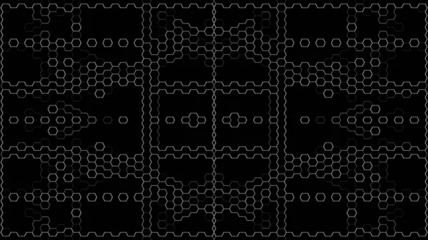 Sfondo Astratto Struttura Monocromatica Linee Bianco Nero Sfondo Bianco — Foto Stock