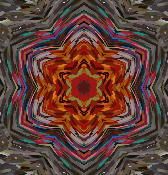 Soyut kaleydoskop arkaplanı. Çoklu renkli kaleydoskop dokusu.