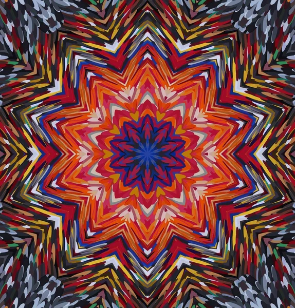 Soyut kaleydoskop arkaplanı. Çoklu renkli kaleydoskop dokusu.