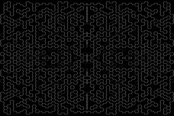 Soyut arkaplan. Monokrom dokusu. Beyaz arkaplanda siyah beyaz çizgiler.