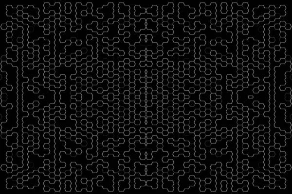 Soyut arkaplan. Monokrom dokusu. Beyaz arkaplanda siyah beyaz çizgiler.