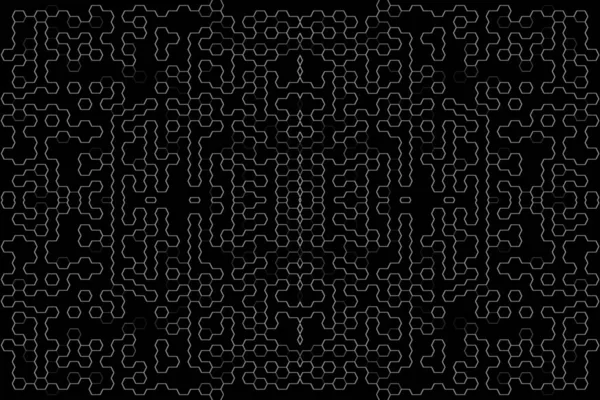 Soyut arkaplan. Monokrom dokusu. Beyaz arkaplanda siyah beyaz çizgiler.