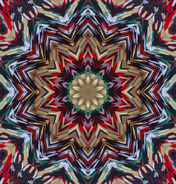 Soyut kaleydoskop arkaplanı. Çoklu renkli kaleydoskop dokusu.
