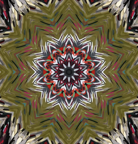 Soyut kaleydoskop arkaplanı. Çoklu renkli kaleydoskop dokusu.