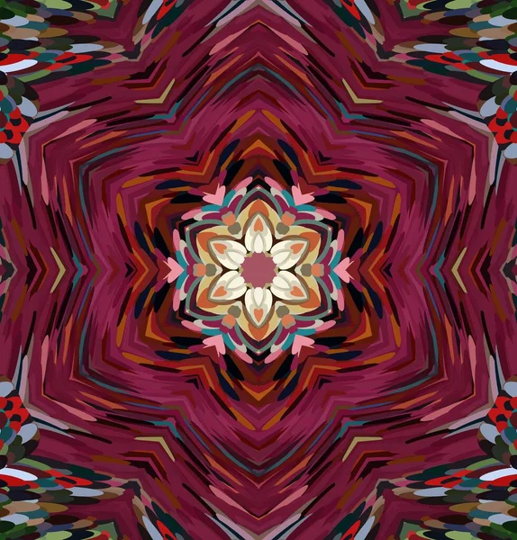 Soyut kaleydoskop arkaplanı. Çoklu renkli kaleydoskop dokusu.