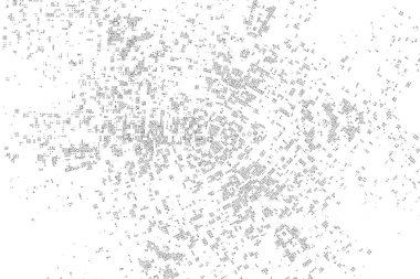 Soyut arkaplan. Monokrom dokusu. Beyaz arkaplanda siyah beyaz çizgiler.