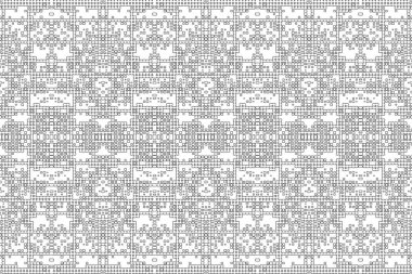 Soyut arkaplan. Monokrom dokusu. Beyaz arkaplanda siyah beyaz çizgiler.